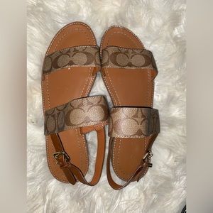 Brown sandals